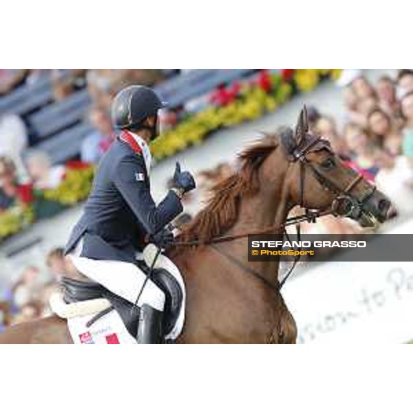 Aachen - FEI European Championships 2015 Simon Delestre on Ryan des Hayettes, bronze medal Aachen,23rd August 2015 ph.Stefano Grasso/Loro Piana