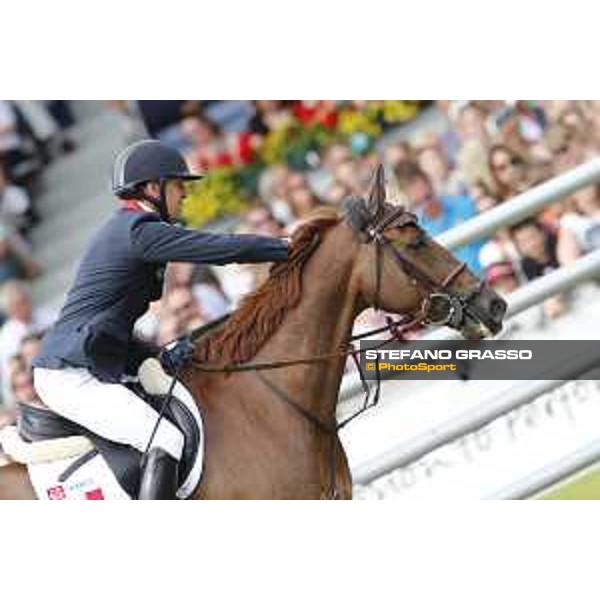 Aachen - FEI European Championships 2015 Simon Delestre on Ryan des Hayettes, bronze medal Aachen,23rd August 2015 ph.Stefano Grasso/Loro Piana