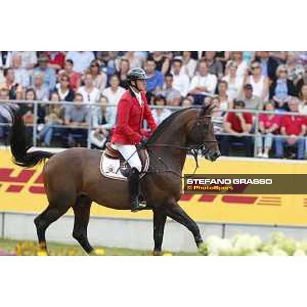 Aachen - FEI European Championships 2015 Gregory Wathelet on Conrad de Hus,silver medal Aachen,23rd August 2015 ph.Stefano Grasso/Loro Piana