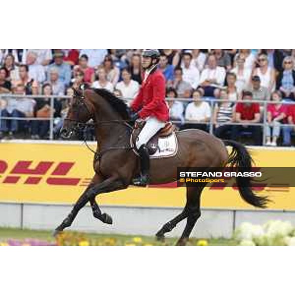 Aachen - FEI European Championships 2015 Gregory Wathelet on Conrad de Hus,silver medal Aachen,23rd August 2015 ph.Stefano Grasso/Loro Piana