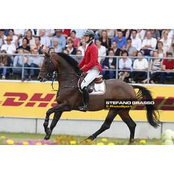 Aachen - FEI European Championships 2015 Gregory Wathelet on Conrad de Hus,silver medal Aachen,23rd August 2015 ph.Stefano Grasso/Loro Piana
