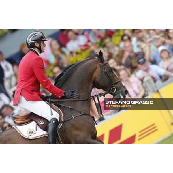 Aachen - FEI European Championships 2015 Gregory Wathelet on Conrad de Hus,silver medal Aachen,23rd August 2015 ph.Stefano Grasso/Loro Piana
