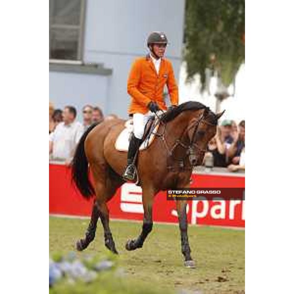 Aachen - FEI European Championships 2015 Jeroen Dubbeldam on SFN Zenith N.O.P., gold medal Aachen,23rd August 2015 ph.Stefano Grasso/Loro Piana