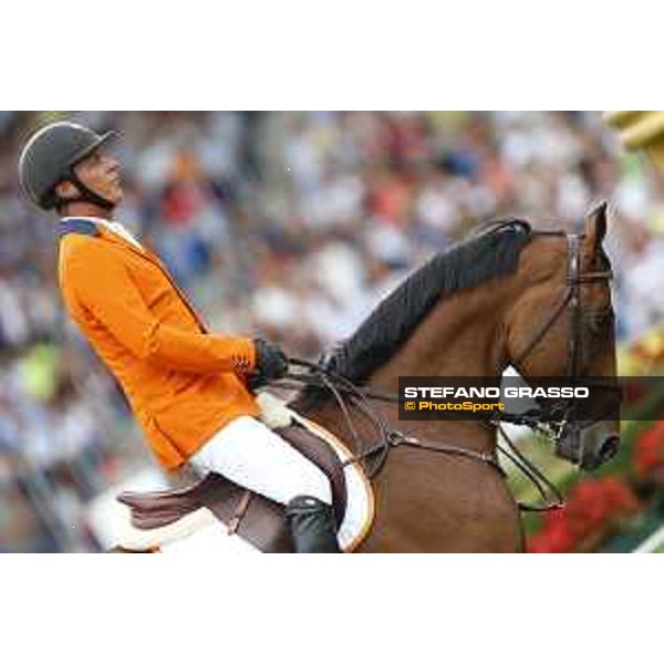 Aachen - FEI European Championships 2015 Jeroen Dubbeldam on SFN Zenith N.O.P., gold medal Aachen,23rd August 2015 ph.Stefano Grasso/Loro Piana