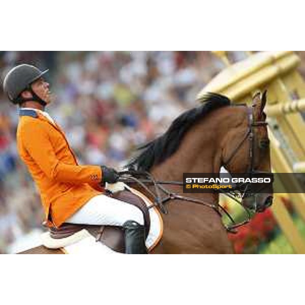 Aachen - FEI European Championships 2015 Jeroen Dubbeldam on SFN Zenith N.O.P., gold medal Aachen,23rd August 2015 ph.Stefano Grasso/Loro Piana