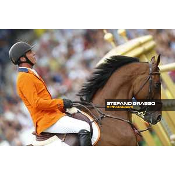 Aachen - FEI European Championships 2015 Jeroen Dubbeldam on SFN Zenith N.O.P., gold medal Aachen,23rd August 2015 ph.Stefano Grasso/Loro Piana