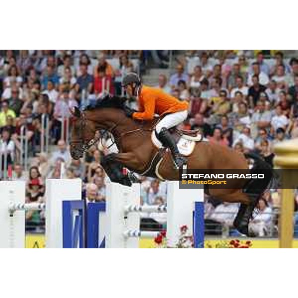 Aachen - FEI European Championships 2015 Jeroen Dubbeldam on SFN Zenith N.O.P., gold medal Aachen,23rd August 2015 ph.Stefano Grasso/Loro Piana