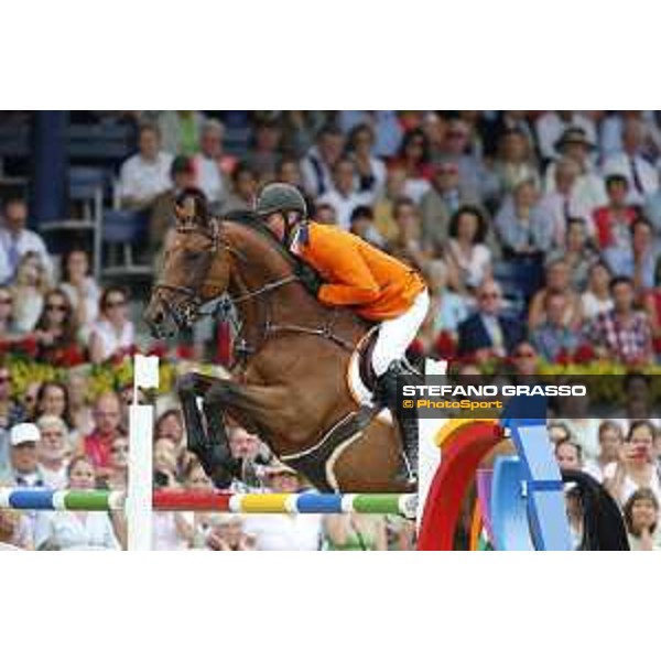 Aachen - FEI European Championships 2015 Jeroen Dubbeldam on SFN Zenith N.O.P., gold medal Aachen,23rd August 2015 ph.Stefano Grasso/Loro Piana