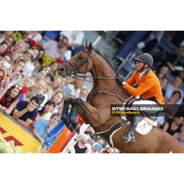Aachen - FEI European Championships 2015 Jeroen Dubbeldam on SFN Zenith N.O.P., gold medal Aachen,23rd August 2015 ph.Stefano Grasso/Loro Piana