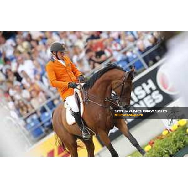 Aachen - FEI European Championships 2015 Jeroen Dubbeldam on SFN Zenith N.O.P., gold medal Aachen,23rd August 2015 ph.Stefano Grasso/Loro Piana