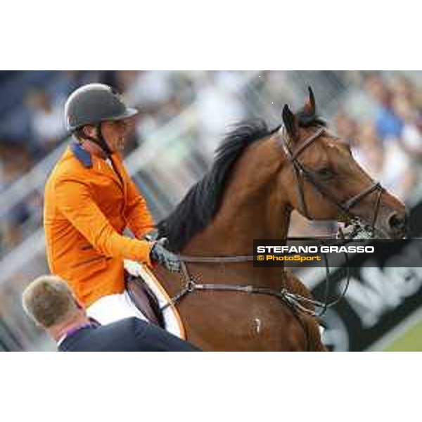 Aachen - FEI European Championships 2015 Jeroen Dubbeldam on SFN Zenith N.O.P., gold medal Aachen,23rd August 2015 ph.Stefano Grasso/Loro Piana