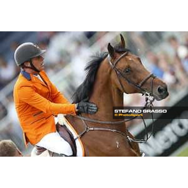Aachen - FEI European Championships 2015 Jeroen Dubbeldam on SFN Zenith N.O.P., gold medal Aachen,23rd August 2015 ph.Stefano Grasso/Loro Piana
