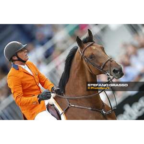 Aachen - FEI European Championships 2015 Jeroen Dubbeldam on SFN Zenith N.O.P., gold medal Aachen,23rd August 2015 ph.Stefano Grasso/Loro Piana