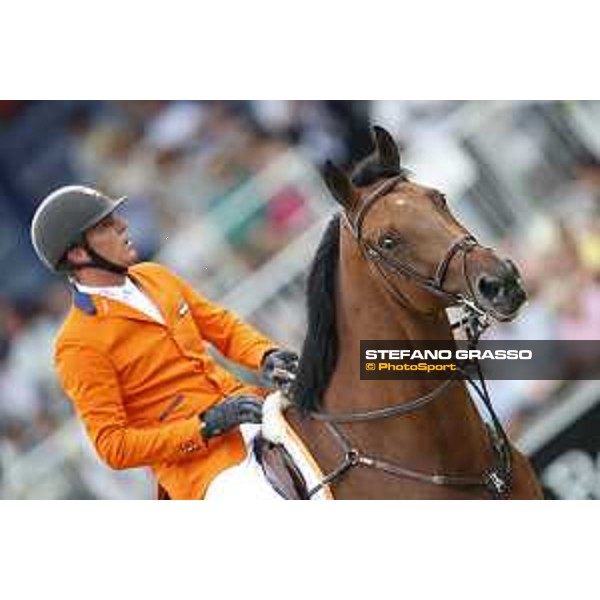 Aachen - FEI European Championships 2015 Jeroen Dubbeldam on SFN Zenith N.O.P., gold medal Aachen,23rd August 2015 ph.Stefano Grasso/Loro Piana