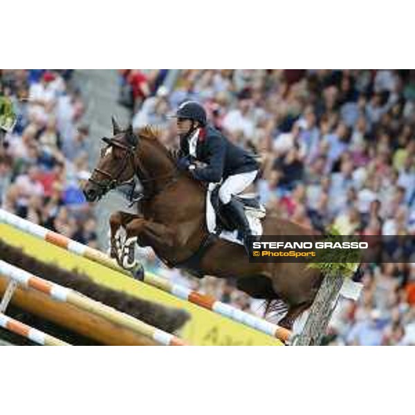 Aachen - FEI European Championships 2015 Simon Delestre on Ryan des Hayettes, bronze medal Aachen,23rd August 2015 ph.Stefano Grasso/Loro Piana