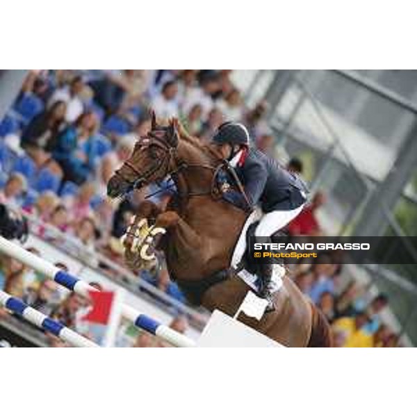 Aachen - FEI European Championships 2015 Simon Delestre on Ryan des Hayettes, bronze medal Aachen,23rd August 2015 ph.Stefano Grasso/Loro Piana