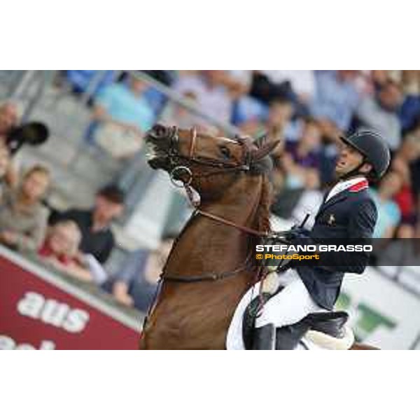 Aachen - FEI European Championships 2015 Simon Delestre on Ryan des Hayettes, bronze medal Aachen,23rd August 2015 ph.Stefano Grasso/Loro Piana