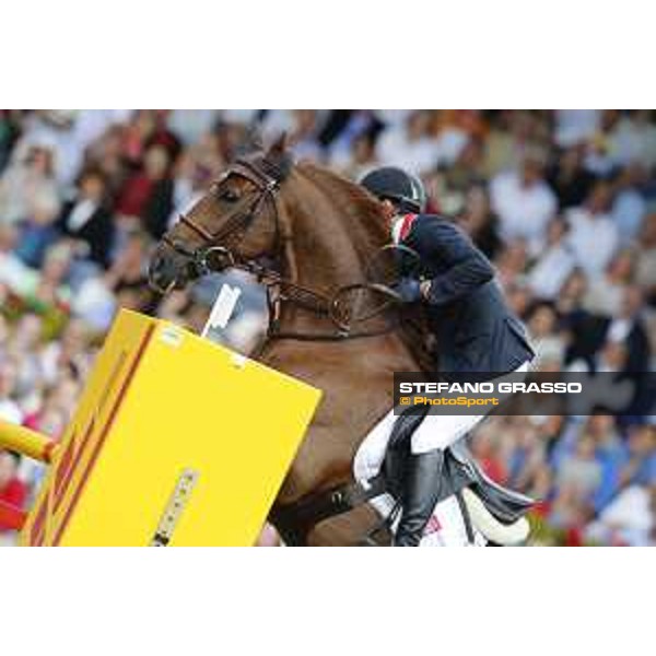 Aachen - FEI European Championships 2015 Simon Delestre on Ryan des Hayettes, bronze medal Aachen,23rd August 2015 ph.Stefano Grasso/Loro Piana
