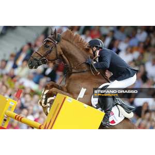 Aachen - FEI European Championships 2015 Simon Delestre on Ryan des Hayettes, bronze medal Aachen,23rd August 2015 ph.Stefano Grasso/Loro Piana