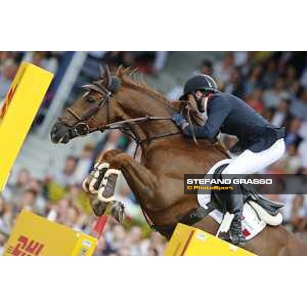 Aachen - FEI European Championships 2015 Simon Delestre on Ryan des Hayettes, bronze medal Aachen,23rd August 2015 ph.Stefano Grasso/Loro Piana
