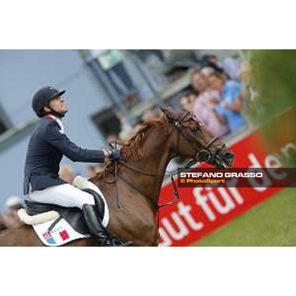 Aachen - FEI European Championships 2015 Simon Delestre on Ryan des Hayettes, bronze medal Aachen,23rd August 2015 ph.Stefano Grasso/Loro Piana