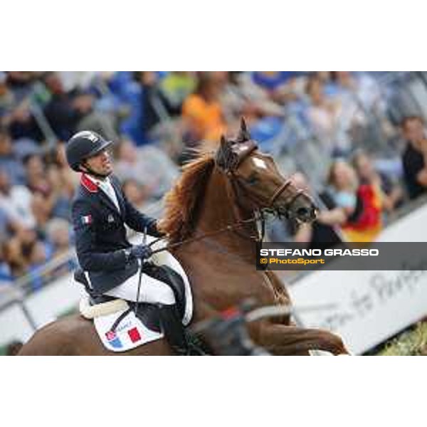 Aachen - FEI European Championships 2015 Simon Delestre on Ryan des Hayettes, bronze medal Aachen,23rd August 2015 ph.Stefano Grasso/Loro Piana