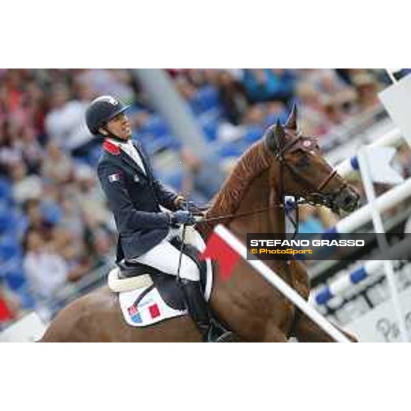 Aachen - FEI European Championships 2015 Simon Delestre on Ryan des Hayettes, bronze medal Aachen,23rd August 2015 ph.Stefano Grasso/Loro Piana