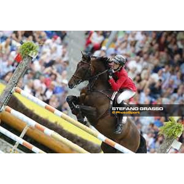 Aachen - FEI European Championships 2015 Gregory Wathelet on Conrad de Hus,silver medal Aachen,23rd August 2015 ph.Stefano Grasso/Loro Piana