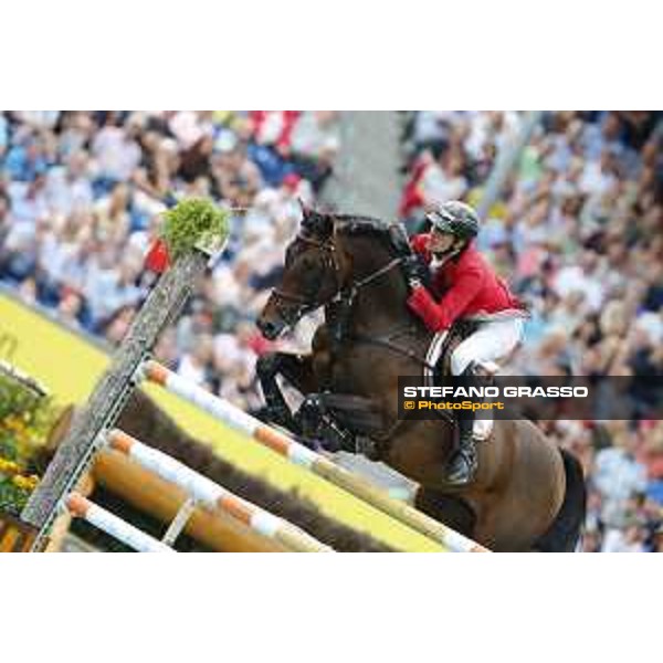 Aachen - FEI European Championships 2015 Gregory Wathelet on Conrad de Hus,silver medal Aachen,23rd August 2015 ph.Stefano Grasso/Loro Piana