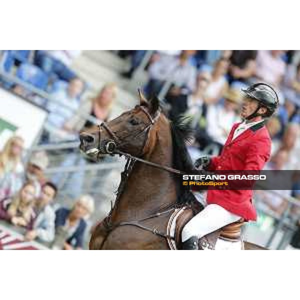 Aachen - FEI European Championships 2015 Gregory Wathelet on Conrad de Hus,silver medal Aachen,23rd August 2015 ph.Stefano Grasso/Loro Piana