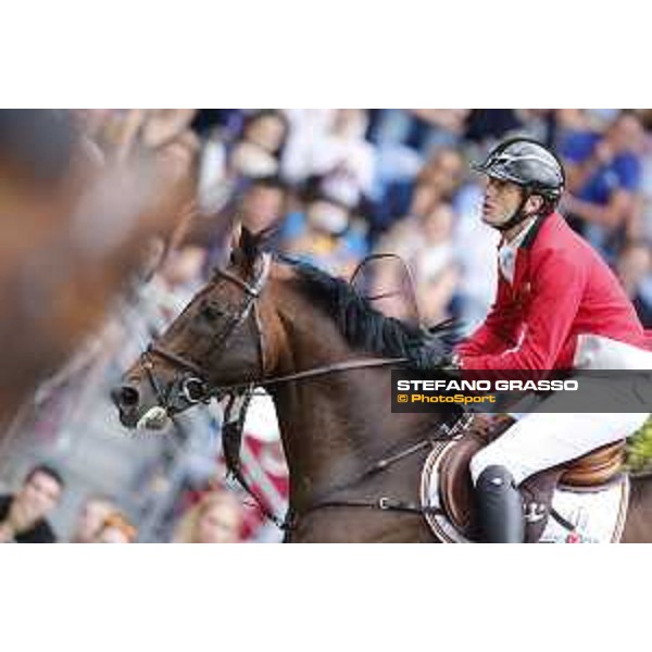 Aachen - FEI European Championships 2015 Gregory Wathelet on Conrad de Hus,silver medal Aachen,23rd August 2015 ph.Stefano Grasso/Loro Piana