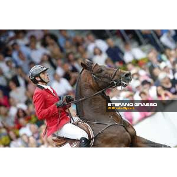 Aachen - FEI European Championships 2015 Gregory Wathelet on Conrad de Hus,silver medal Aachen,23rd August 2015 ph.Stefano Grasso/Loro Piana