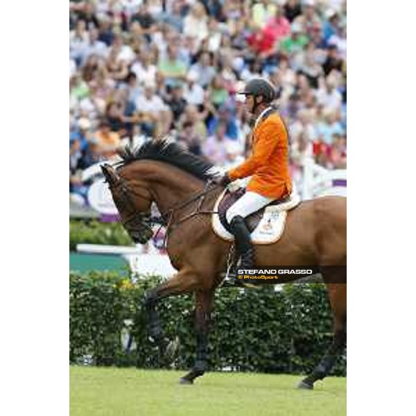 Aachen - FEI European Championships 2015 Jeroen Dubbeldam on SFN Zenith N.O.P., gold medal Aachen,23rd August 2015 ph.Stefano Grasso/Loro Piana