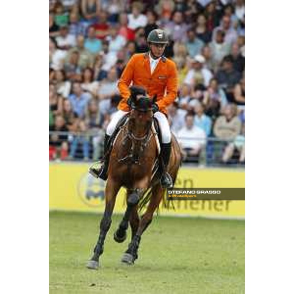 Aachen - FEI European Championships 2015 Jeroen Dubbeldam on SFN Zenith N.O.P., gold medal Aachen,23rd August 2015 ph.Stefano Grasso/Loro Piana
