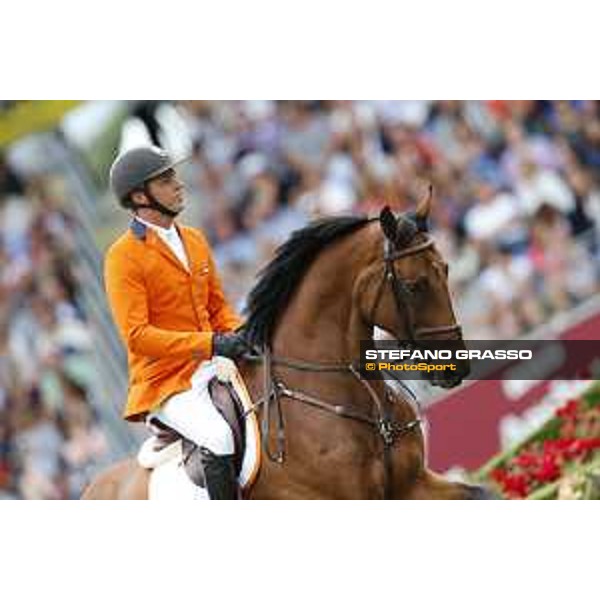 Aachen - FEI European Championships 2015 Jeroen Dubbeldam on SFN Zenith N.O.P., gold medal Aachen,23rd August 2015 ph.Stefano Grasso/Loro Piana