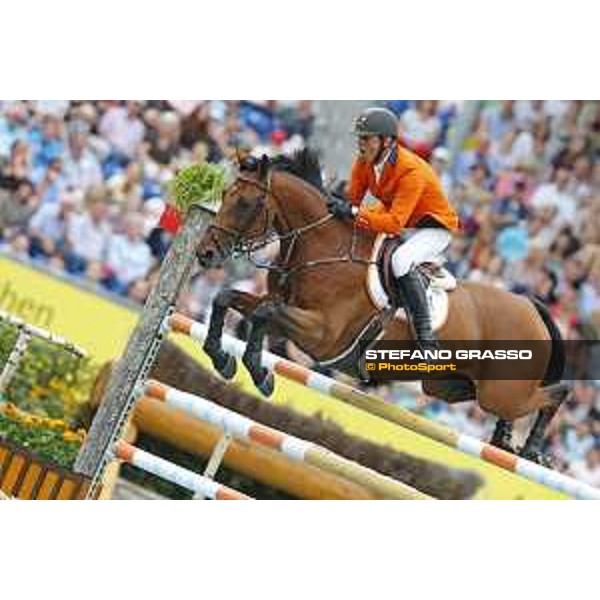Aachen - FEI European Championships 2015 Jeroen Dubbeldam on SFN Zenith N.O.P., gold medal Aachen,23rd August 2015 ph.Stefano Grasso/Loro Piana