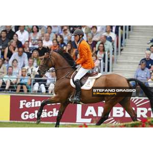 Aachen - FEI European Championships 2015 Jeroen Dubbeldam on SFN Zenith N.O.P., gold medal Aachen,23rd August 2015 ph.Stefano Grasso/Loro Piana
