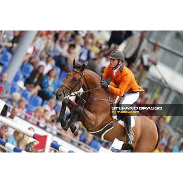 Aachen - FEI European Championships 2015 Jeroen Dubbeldam on SFN Zenith N.O.P., gold medal Aachen,23rd August 2015 ph.Stefano Grasso/Loro Piana
