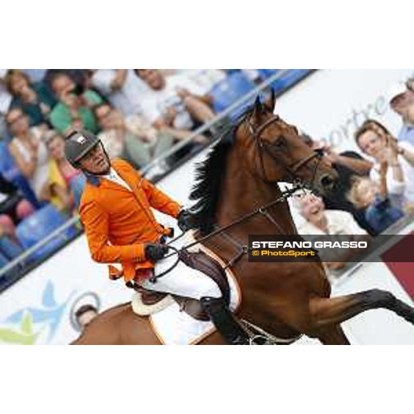 Aachen - FEI European Championships 2015 Jeroen Dubbeldam on SFN Zenith N.O.P., gold medal Aachen,23rd August 2015 ph.Stefano Grasso/Loro Piana