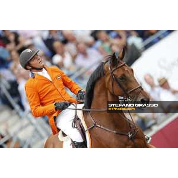 Aachen - FEI European Championships 2015 Jeroen Dubbeldam on SFN Zenith N.O.P., gold medal Aachen,23rd August 2015 ph.Stefano Grasso/Loro Piana