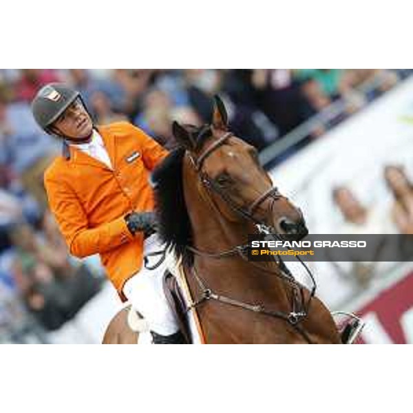 Aachen - FEI European Championships 2015 Jeroen Dubbeldam on SFN Zenith N.O.P., gold medal Aachen,23rd August 2015 ph.Stefano Grasso/Loro Piana