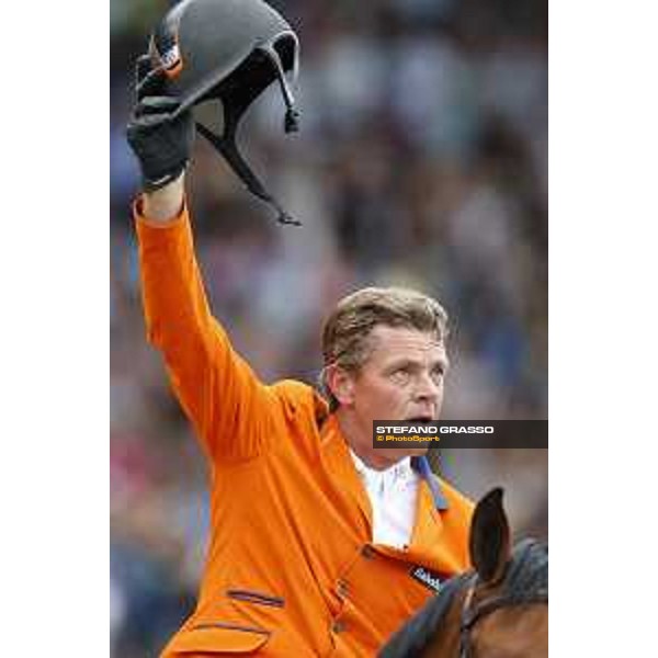 Aachen - FEI European Championships 2015 Jeroen Dubbeldam on SFN Zenith N.O.P., gold medal Aachen,23rd August 2015 ph.Stefano Grasso/Loro Piana