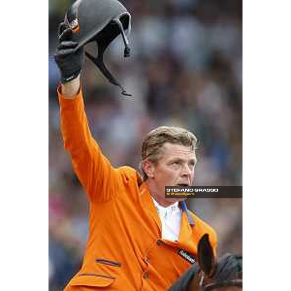 Aachen - FEI European Championships 2015 Jeroen Dubbeldam on SFN Zenith N.O.P., gold medal Aachen,23rd August 2015 ph.Stefano Grasso/Loro Piana