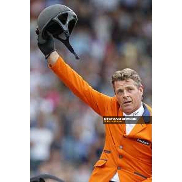 Aachen - FEI European Championships 2015 Jeroen Dubbeldam on SFN Zenith N.O.P., gold medal Aachen,23rd August 2015 ph.Stefano Grasso/Loro Piana