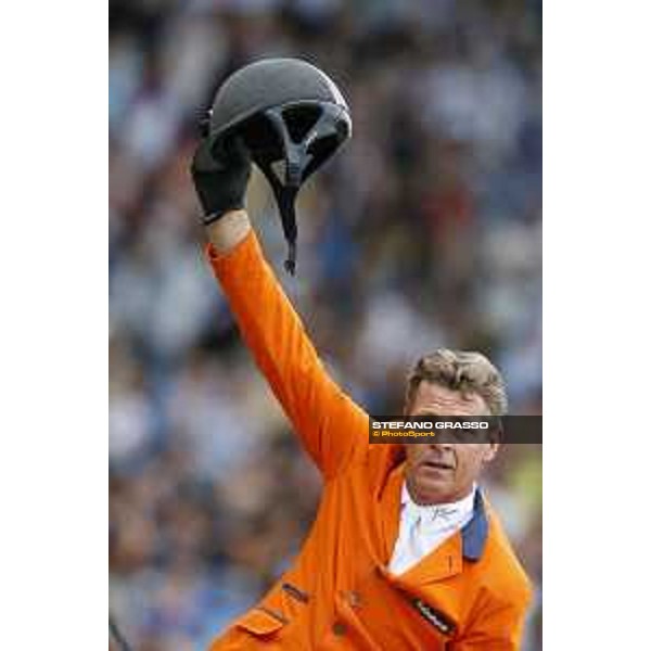 Aachen - FEI European Championships 2015 Jeroen Dubbeldam on SFN Zenith N.O.P., gold medal Aachen,23rd August 2015 ph.Stefano Grasso/Loro Piana