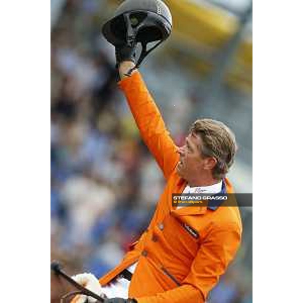 Aachen - FEI European Championships 2015 Jeroen Dubbeldam on SFN Zenith N.O.P., gold medal Aachen,23rd August 2015 ph.Stefano Grasso/Loro Piana