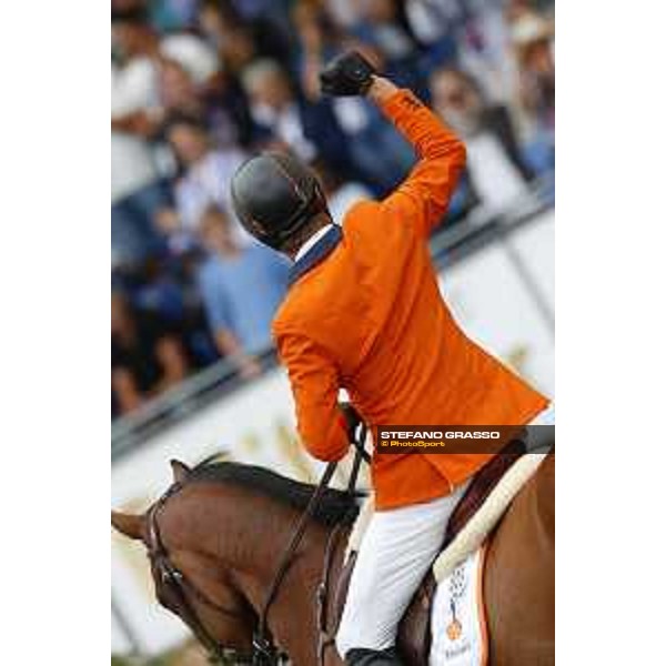 Aachen - FEI European Championships 2015 Jeroen Dubbeldam on SFN Zenith N.O.P., gold medal Aachen,23rd August 2015 ph.Stefano Grasso/Loro Piana