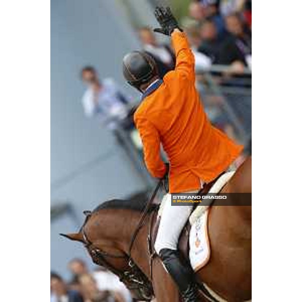 Aachen - FEI European Championships 2015 Jeroen Dubbeldam on SFN Zenith N.O.P., gold medal Aachen,23rd August 2015 ph.Stefano Grasso/Loro Piana