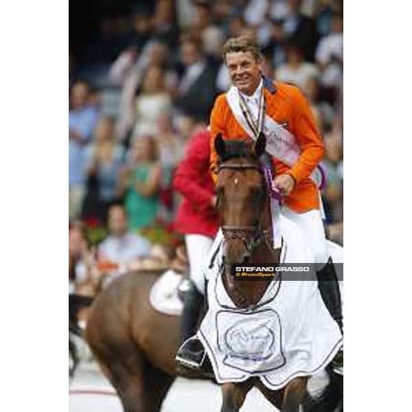 Aachen - FEI European Championships 2015 Jeroen Dubbeldam on SFN Zenith N.O.P., gold medal Aachen,23rd August 2015 ph.Stefano Grasso/Loro Piana
