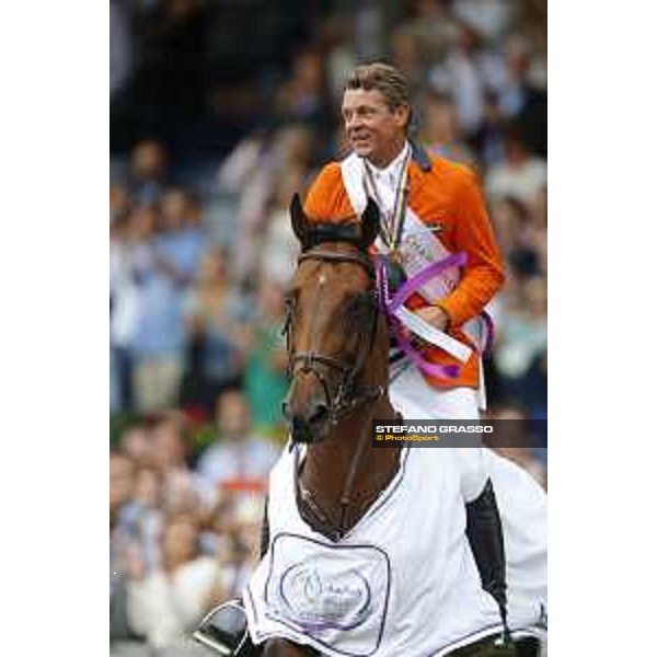 Aachen - FEI European Championships 2015 Jeroen Dubbeldam on SFN Zenith N.O.P., gold medal Aachen,23rd August 2015 ph.Stefano Grasso/Loro Piana